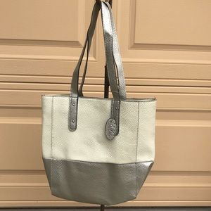 Mainstreet Collection Metallic Manhattan Handbag